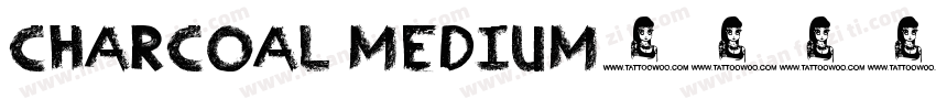 Charcoal Medium字体转换